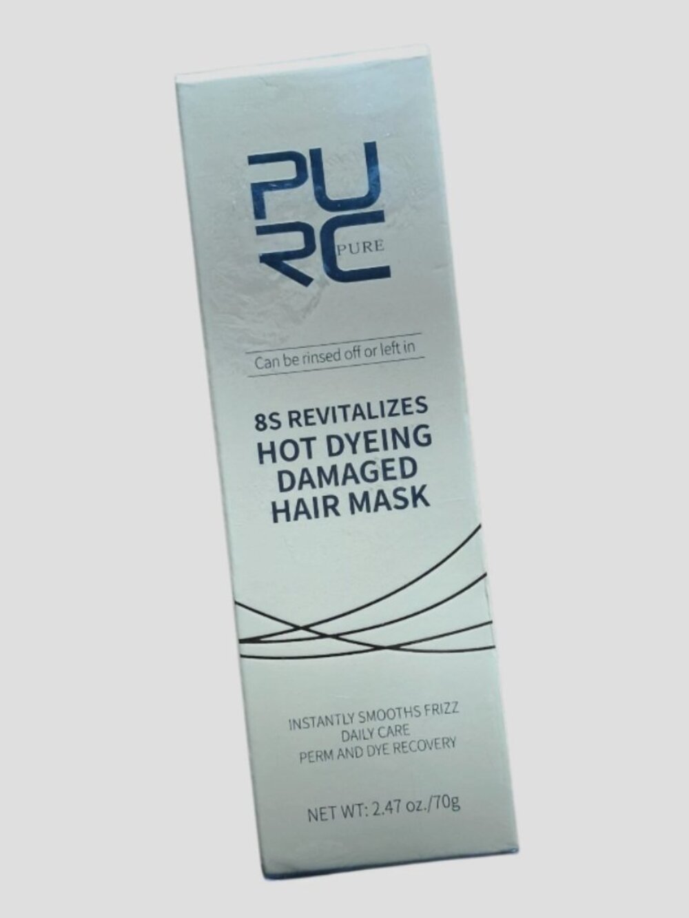 PURC 8 Seconds Revitalizes Hot Dyeing Damaged Hair Mask 2.47 oz Exp 06/2028